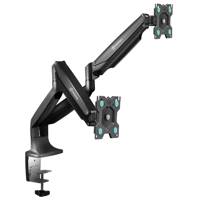 Monitor-Wandhalterung ONKRON G200-B für Bildschirme von 13–32 Zoll, schwarz, VESA-kompatibel