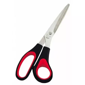 Gerade Schere WEDO 976 8 Schwarz Rot