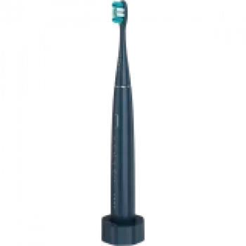 Kabellose Zahnbürste, Marineblau, 3 Bürstenköpfe, 1400mAh, Funktion: Sanft, Reinigen, Massage, Weiß, Schrubben