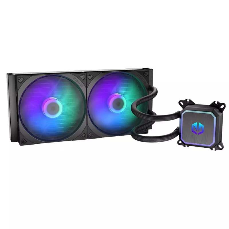 ENDORFY Navis F280 ARGB Computergehäuse All-in-One-Flüssigkeitskühler 14 cm Schwarz 1 Stk.