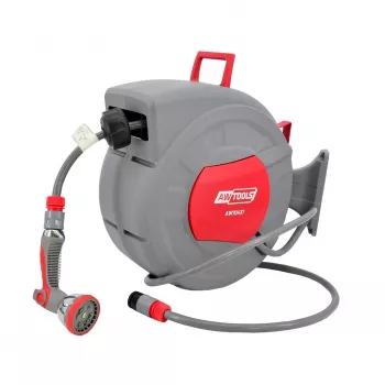 Gartenschlauchtrommel AWTools 1/2 Zoll 15 m Modell 1028721