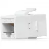 UBIQUITI CAT6 KEYSTONE COUPLER, 12ER-PACK. DURCHGANGS-CAT6-KEYSTONE-KOPPLER ZUM NAHTLOSEN ANSCHLIESSEN VORKONFEKTIONIERTER ETHERNET-KABEL