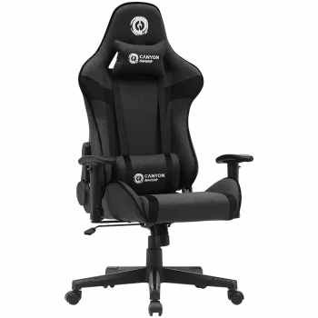 Canyon FCH01 - Crest - Gaming-Stuhl mit Stoffbezug - grau