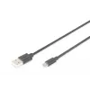 Assmann USB 2.0 Verbindungskabel. Typ A - Micro B M/M. 1,0 m. USB 2.0 konform. UL. bl (AK-300110-010-S)