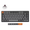 Keychron K2 Max Tastatur Universal RF Wireless QWERTY Englisch Schwarz Grau 75 % Mechanisch
