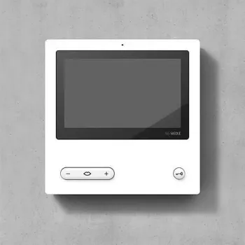 Siedle BVPC 850-0 W - 17,8 cm (7 Zoll) - Weiß - Touch - Innenstation - AC/DC - 20 - 30 V