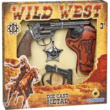 Toy-Cowboy-Set Gonher Modell 239850 – Spielkostüm-Zubehör für Kinder