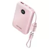 Powerbank Vention FKAP0-C 10000 mAh, 2× USB-C + 1× USB-A, 22,5 W, Pink