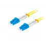 Glasfaserkabel LANBERG FO-LULU-SD11-0030-YE, 3 m, G.657.A1, LC–LC, gelb