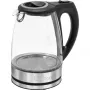Wasserkocher CLATRONIC WKS 3744 G — 1,7 L, 2200 W, Edelstahl/Kunststoff, Wasserstandsanzeige
