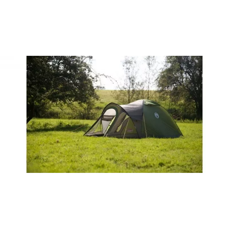 Kuppelzelt Coleman Darwin 3+ 3 Personen Grau Khaki Hartgestänge