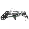 Rollator MDH Grün mit Sitz und Tasche – Aluminiumrahmen, 4 Räder, höhenverstellbar, max. Belastung 136 kg