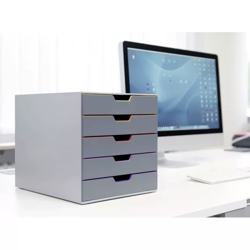 Dokumentenablagebox Durable VARICOLOR 5