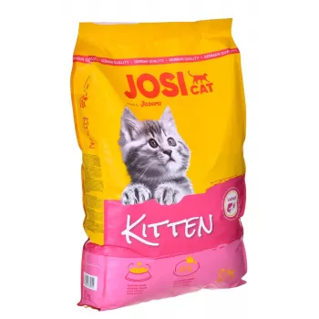 Trockenfutter für Kätzchen JosiCat Kitten 10 kg – Alleinfuttermittel für heranwachsende Kätzchen