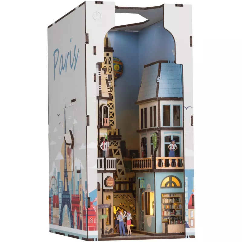 Bastelset REVELL Tiny Adventures „Paris“ — Miniaturmodell aus Papier, kreatives Hobby