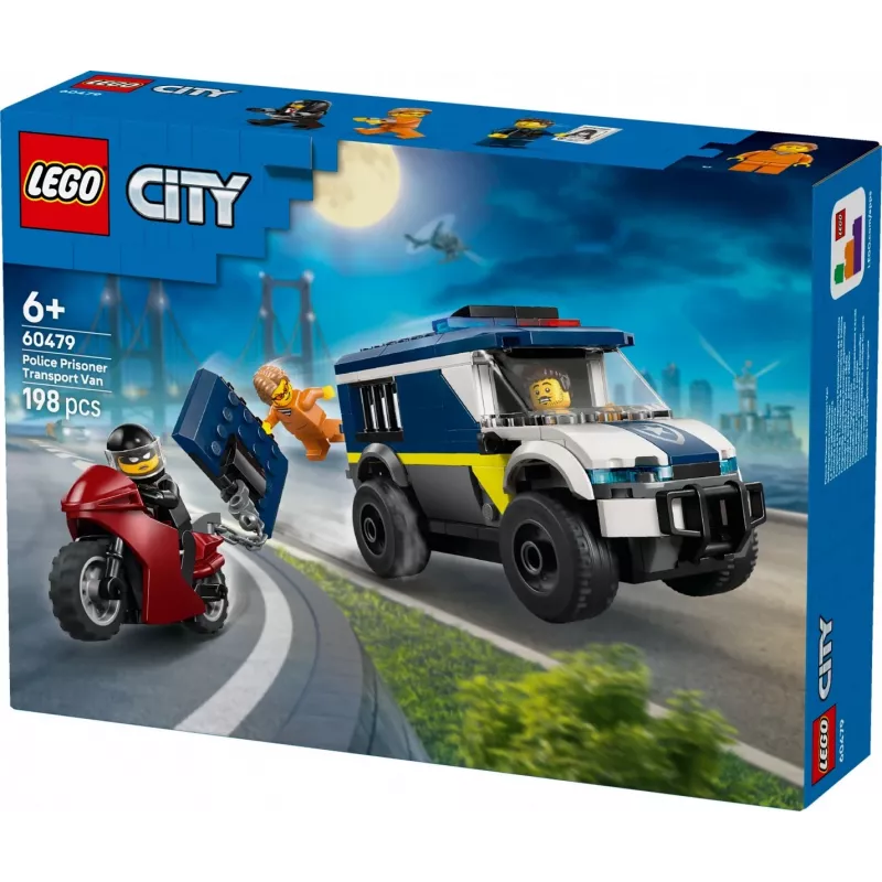 LEGO CITY 60479 Polizei-Gefangenentransporter