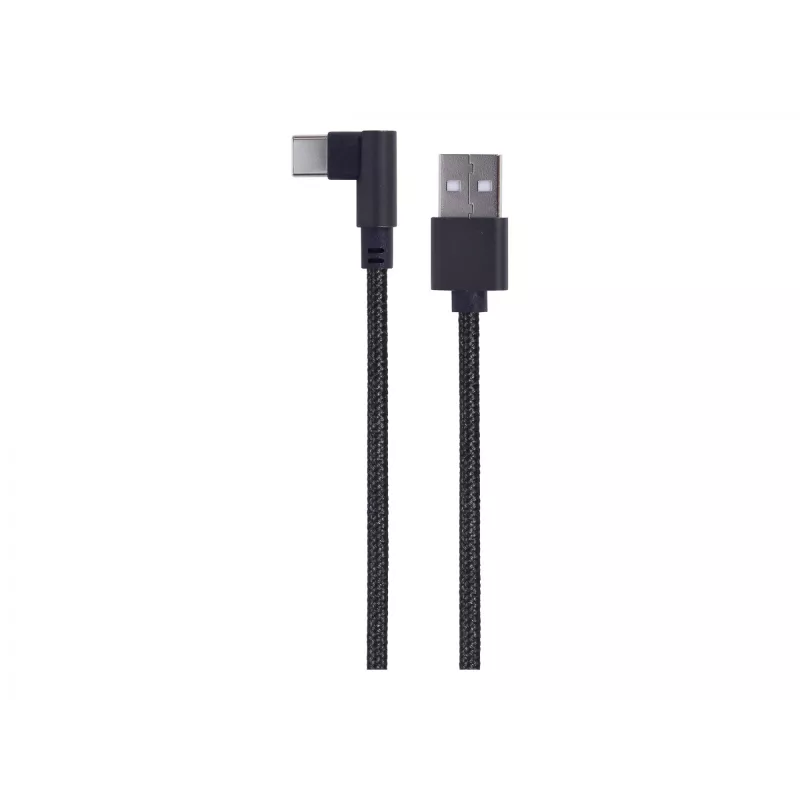 Kabel USB 2.0 auf USB-C abgewinkelt / CC-USB2-AMCML-0,2M GEMBIRD