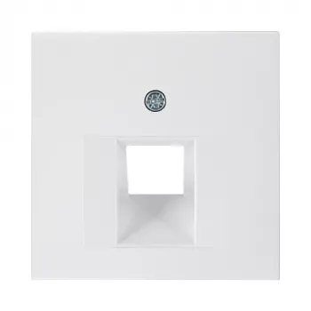 Wandplatte / Schalterabdeckung berker 14078989, weißer Thermoplast, 10er-Pack