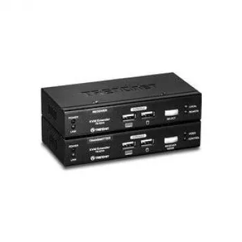 TRENDnet TK-EX4 KVM-Erweiterungskit - KVM-Extender - USB - bis 100 m (TK-EX4)
