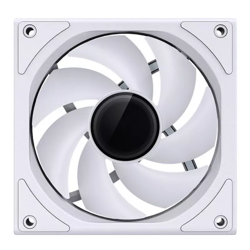 Gehäuselüfter Jonsbo ZK-120W 3in1 A-RGB weiß — 120 mm, A-RGB-Beleuchtung