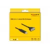 DeLOCK USB 2.0 auf Seriell RS-232 Adapter 50 cm FTDI Schwarz