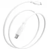 4smarts USB-C / USB-C Silikonkabel High Flex 60W 1,5m Weiß