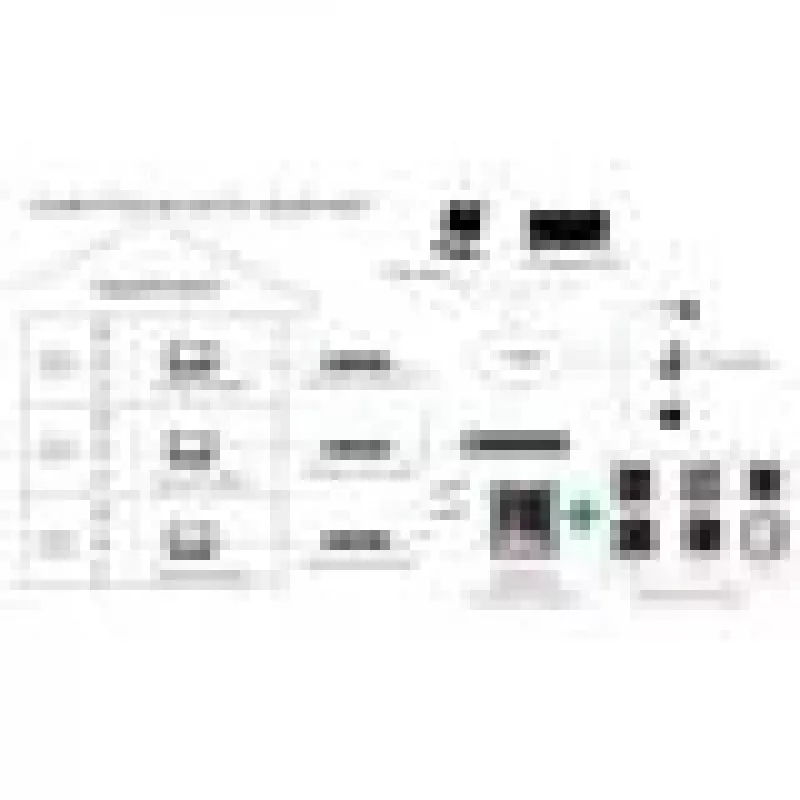 Hikvision DS-KH6320-WTE1-W Video-Türsprechanlage 17,8 cm (7 inch) Weiß