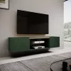 EF ONDA RTV-Schrank 180.5x40xH58.39 grün (stehend oder wandmontiert)