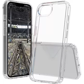 Handyhülle jt berlin Pankow Clear für Apple iPhone 16E, passend für bis zu 15,4 cm (6,06 Zoll), transparent