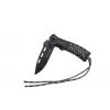 Survival-Messer AZYMUT Survival Fire Starter — feststehendes Campingmesser mit integriertem Feuerstab