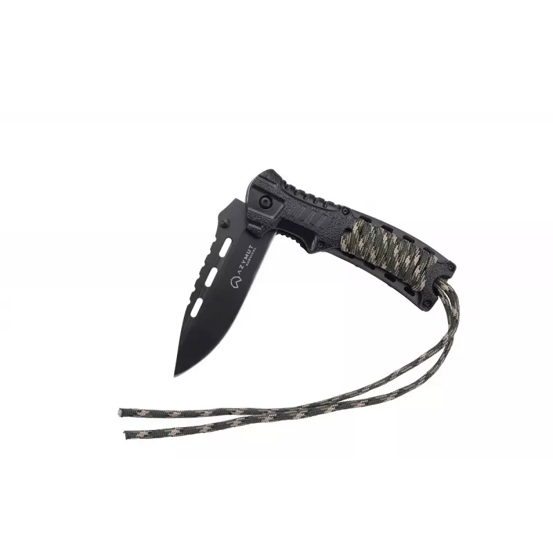 Survival-Messer AZYMUT Survival Fire Starter — feststehendes Campingmesser mit integriertem Feuerstab