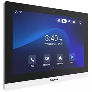 Gegensprechanlagen-Zubehör Akuvox C319S Schwarz Wandmontage 10 Zoll Display