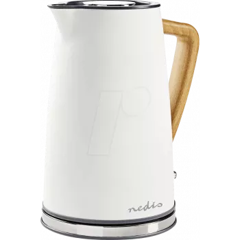 NEDIS N KAWK510EWT - Wasserkocher 1,7 l, Soft-Touch, Weiß (KAWK510EWT)