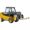 Gabelstapler BRUDER JCB Teletruk Spielzeug — ABS, empfohlenes Alter 3+, schwarz und gelb