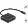 Kartenleser DELOCK 91019 USB 3.1 (Gen 2) Type-C — SD / SDHC / SDXC, 10 Gbit/s, schwarz