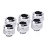 Fitting-Kit Alphacool 17474 — Messing-Chrom-Anschlüsse, Ø 22 mm, Höhe 20 mm