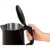 Wasserkocher ProfiCook PCWKS1243 — 1,7 L, 2200 W, Temperaturregelung 50–100°C, schwarz