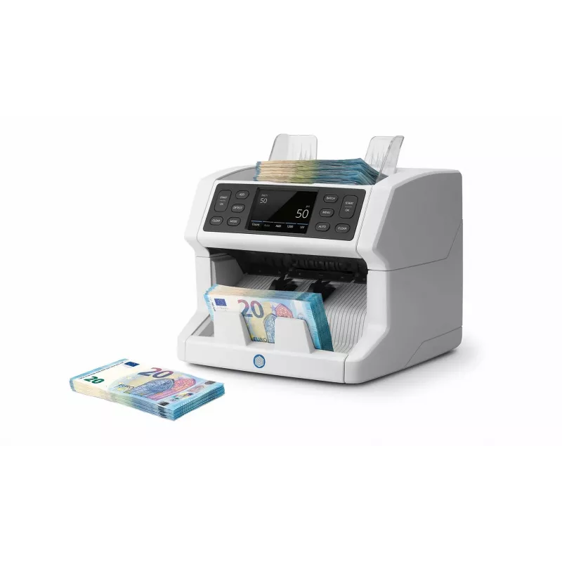 Banknotenzählmaschine Safescan 2850 Weiß LCD AC 110-240V