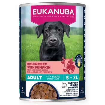 EUKANUBA Hundefutter Dose LC Adult Rind & Kürbis 400 g