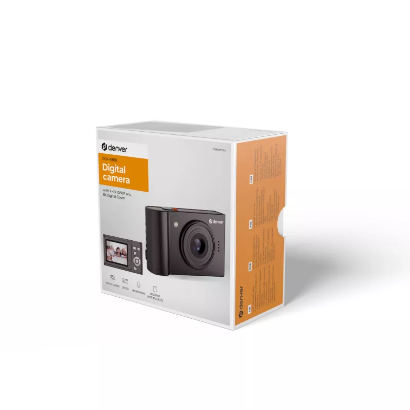 Digitalkamera Denver DCA-4811B 5-Megapixel CMOS-Sensor schwarz