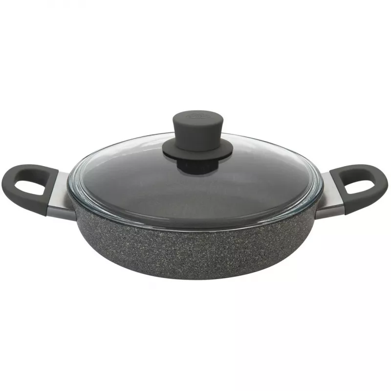 Servierpfanne Ballarini 75002-973-0 Rund Grau 28 cm