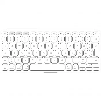 Logitech Keys-To-Go 2 Tastatur Universal Bluetooth QWERTZ German Weiß