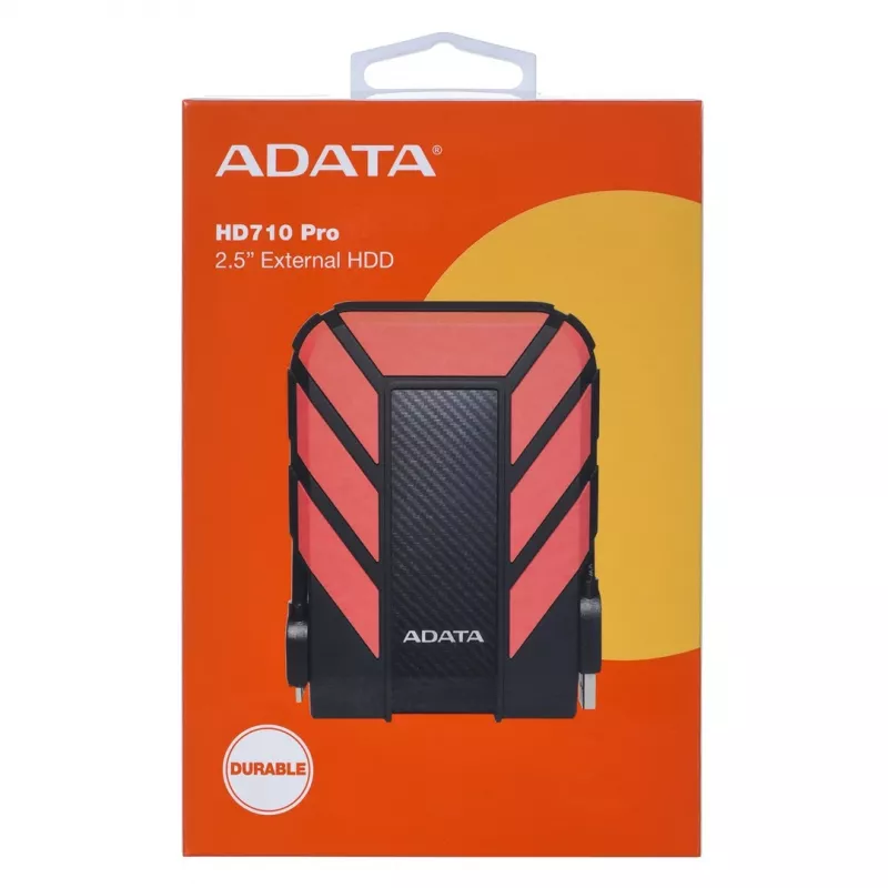 ADATA HD710 Pro externe Festplatte 1 TB 2,5 Zoll USB 3.2 Gen 1 (3.1 Gen 1) Schwarz, Rot
