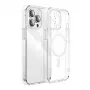 Magnetische transparente Schutzhülle Joyroom JR-14D7 für iPhone 14 Plus, klar, magnetische Befestigung