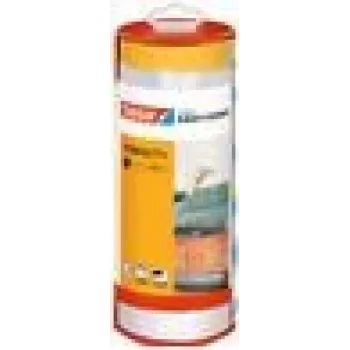 tesa Easy Cover Perfect+ 56571-00000-00 Abdeckfolie Gelb, Transparent (L x B) 33 m x 1,40 m 1 Stück (56571-00000-00)