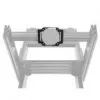 Asetek SimSports Front Mount für Podium Brackets - schwarz, 70 mm Lochkreis