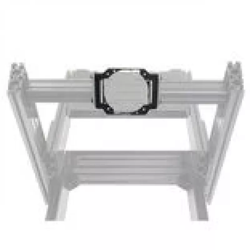 Asetek SimSports Front Mount für Podium Brackets - schwarz, 70 mm Lochkreis