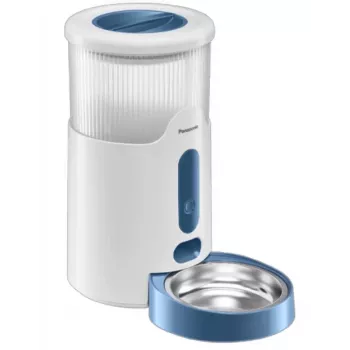 Panasonic CP-JNF01CW Hunde-/Katzenfutter-/Wasserspender Kunststoff, Edelstahl Weiß Universal Automatischer Haustierfutterspender