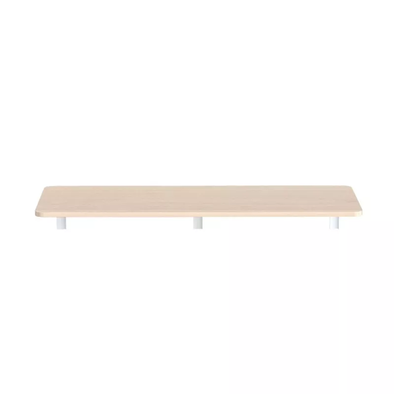 Wandmontiertes Klappregal MACLEAN MC-128 WD 100×40 cm Holzoptik