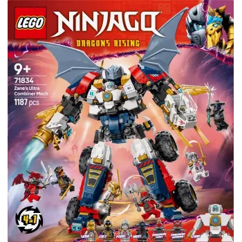 LEGO NINJAGO 71834 Zanes Ultra Combiner Mech